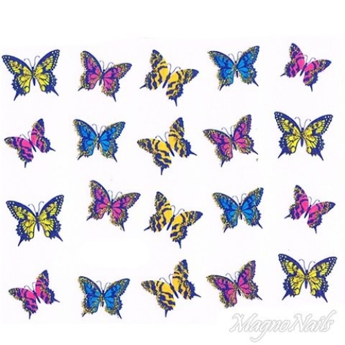 2D Nail Art One Stoke Sticker