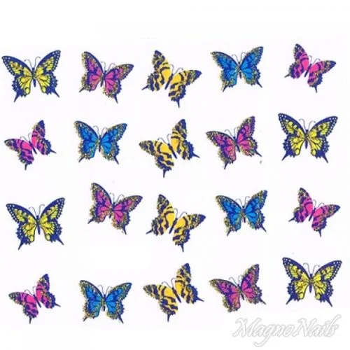 2D Nail Art One Stoke Sticker