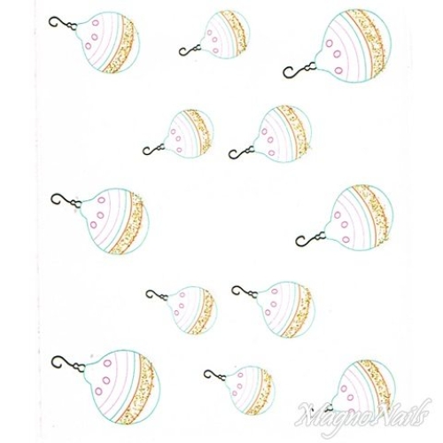 2D Nail Art One Stoke Sticker