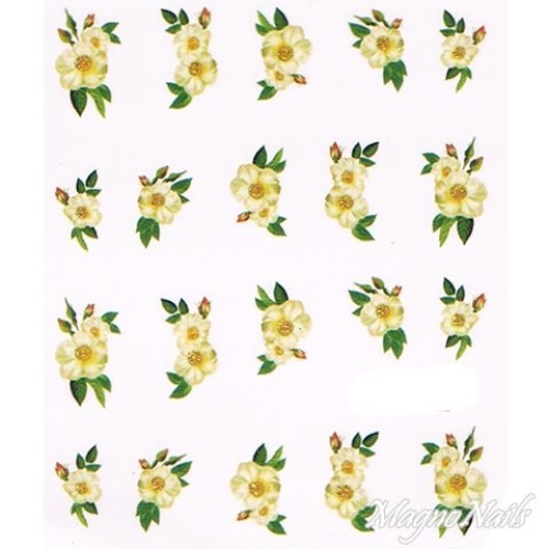2D Nail Art One Stoke Sticker