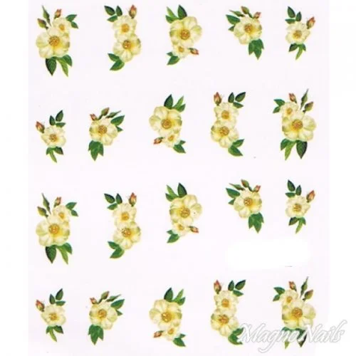 2D Nail Art One Stoke Sticker