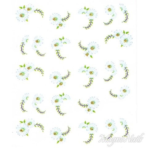2D Nail Art One Stoke Sticker