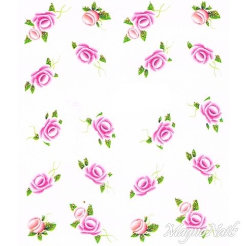 2D Nail Art One Stoke Sticker