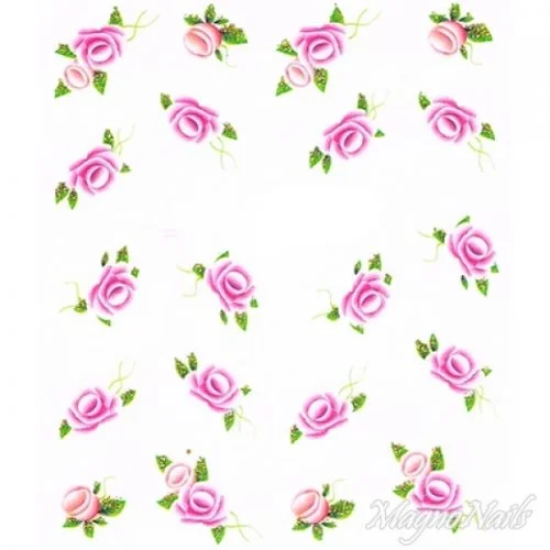 2D Nail Art One Stoke Sticker