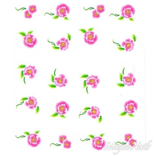 2D Nail Art One Stoke Sticker