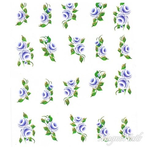 2D Nail Art One Stoke Sticker