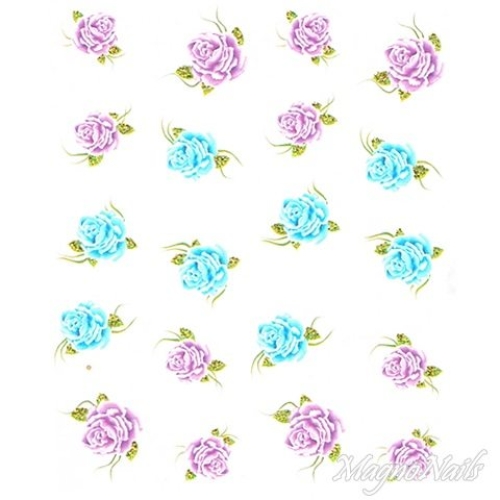 2D Nail Art One Stoke Sticker