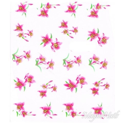 2D Nail Art One Stoke Sticker