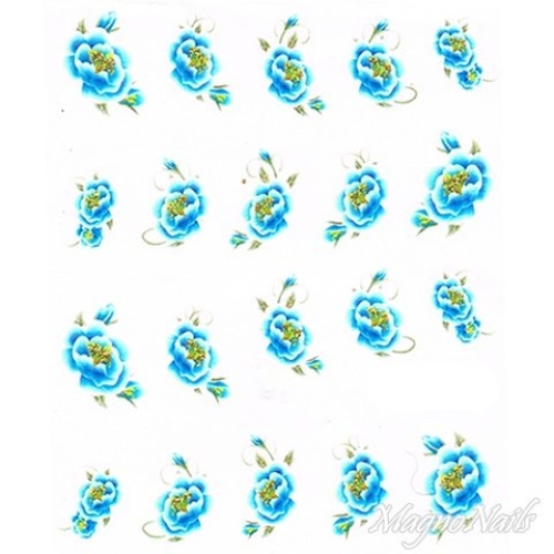 2D Nail Art One Stoke Sticker
