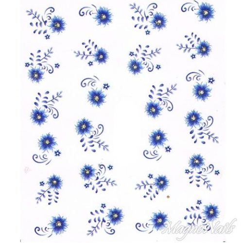 2D Nail Art One Stoke Sticker