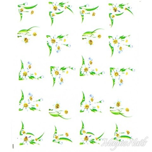 2D Nail Art One Stoke Sticker