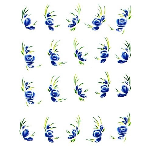 2D Nail Art One Stoke Sticker