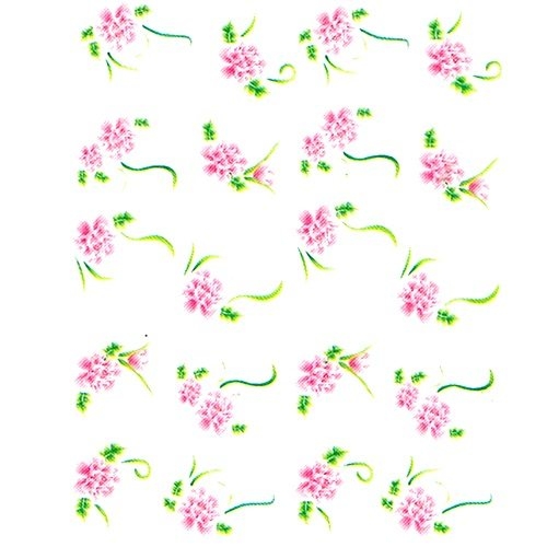 2D Nail Art One Stoke Sticker