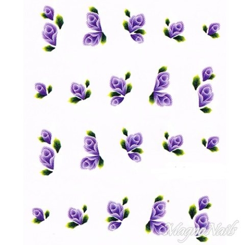 2D Nail Art One Stoke Sticker