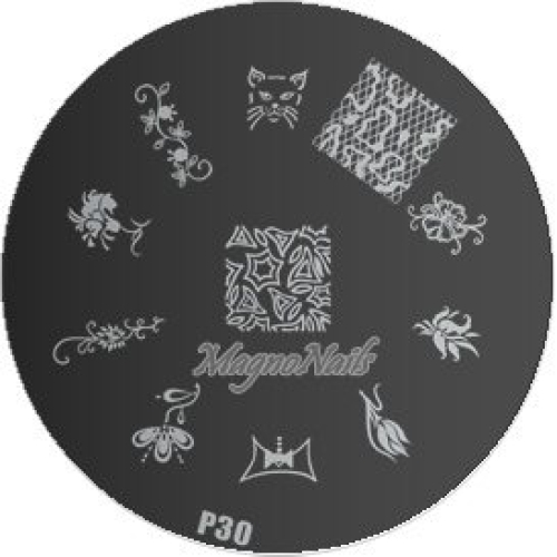 Nail Stamping Schablone P30