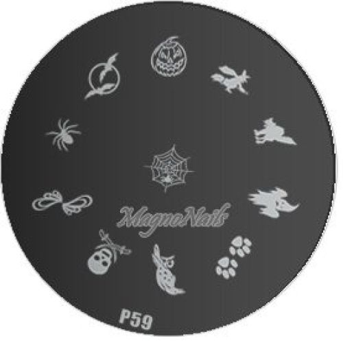 Nail Stamping Schablone P59