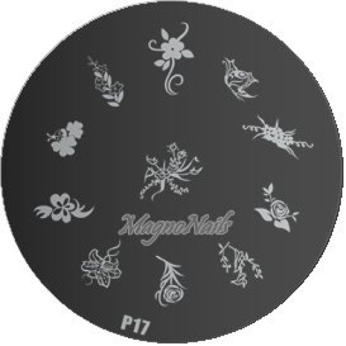 Nail Stamping Schablone P6