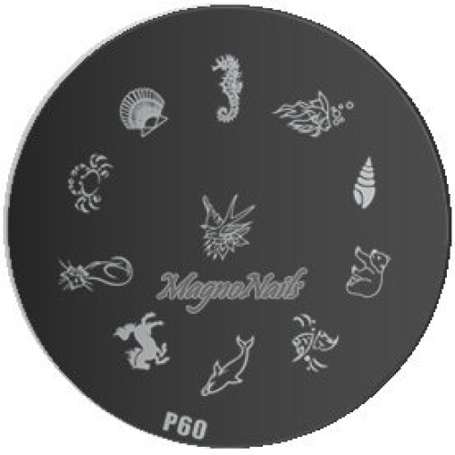 Nail Stamping Schablone P60