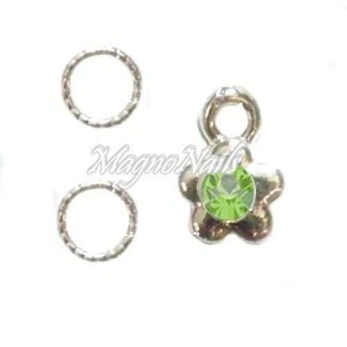 Nail Piercing Blume Nageldesign Nägel Schmuck Nails 