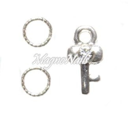 Nail Piercing - Schlüssel Nageldesign Nägel Schmuck Nails 