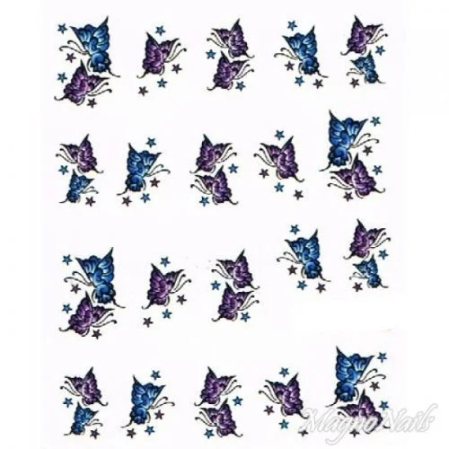 2D Nail Art One Stoke Sticker