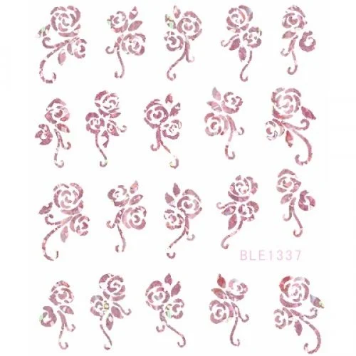 2D Nail Art One Stoke Sticker