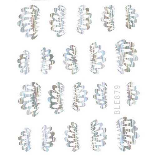 2D Nail Art One Stoke Sticker