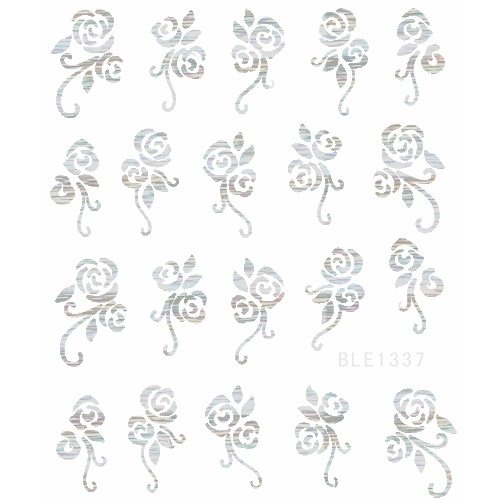 2D Nail Art One Stoke Sticker