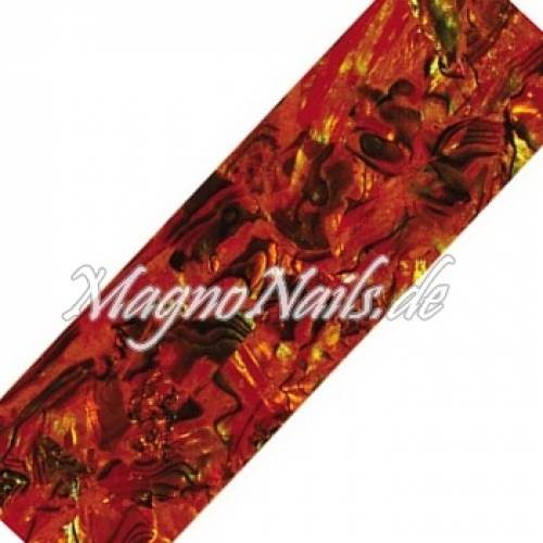 Mother of Pearl - Designer Perlmutt Streifen feuerrot Nail Nagelstudio Nägel Nailart Nail art