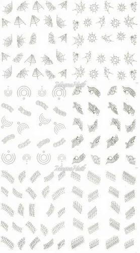 2D Nail Art Sticker