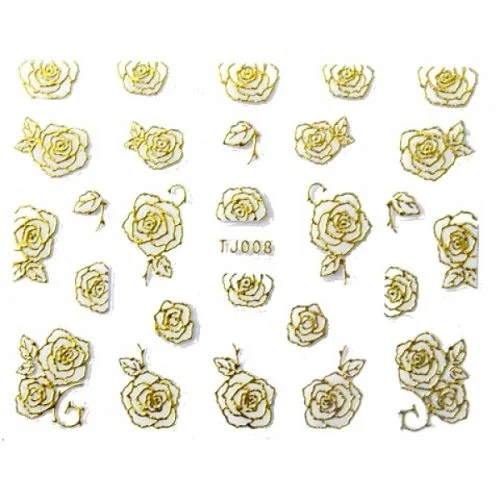 2D Nail Art Sticker