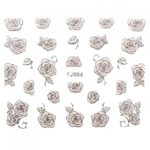 2D Nail Art Sticker
