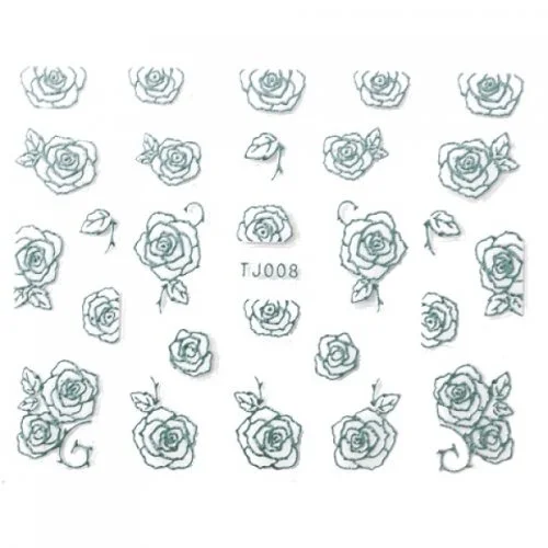 2D Nail Art Sticker
