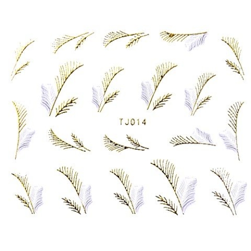 2D Nail Art Sticker