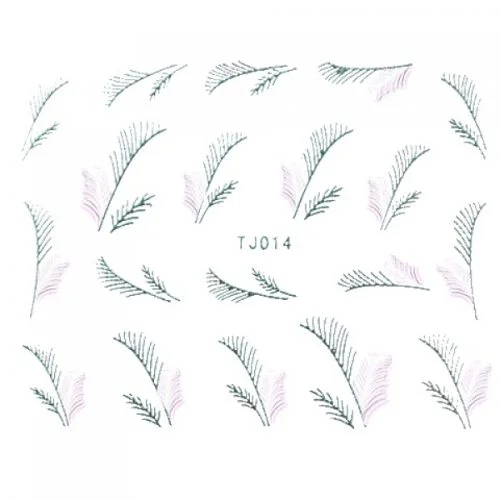 2D Nail Art Sticker