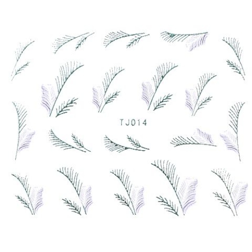 2D Nail Art Sticker