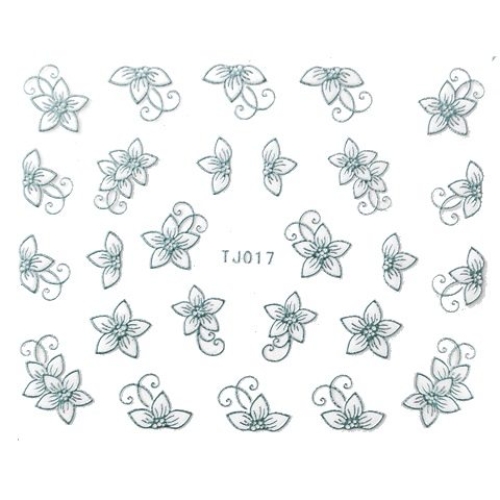 2D Nail Art Sticker