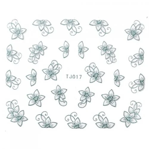 2D Nail Art Sticker