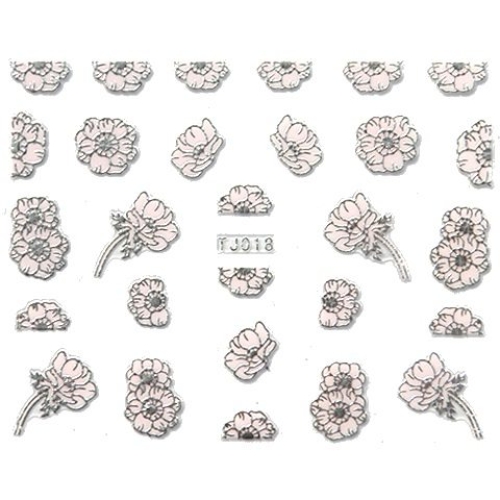 2D Nail Art Sticker