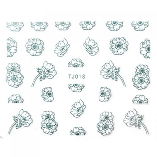 2D Nail Art Sticker