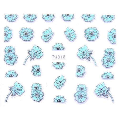2D Nail Art Sticker