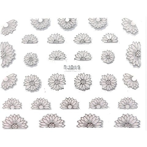 2D Nail Art Sticker