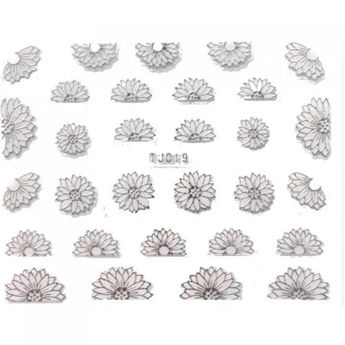 2D Nail Art Sticker