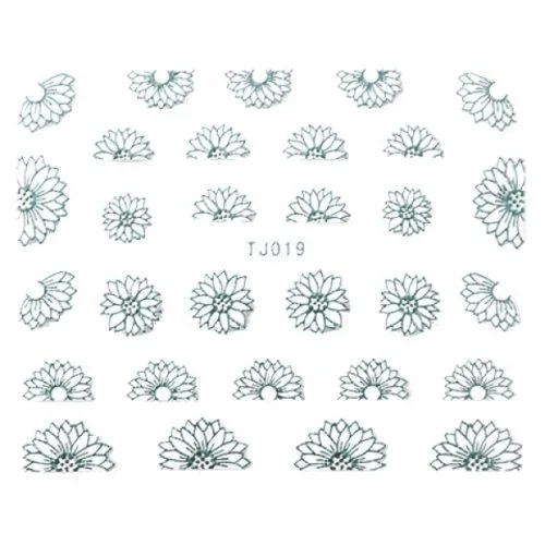 2D Nail Art Sticker