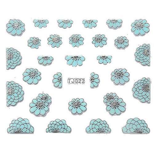 2D Nail Art Sticker