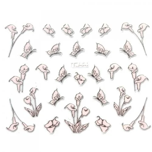 2D Nail Art Sticker