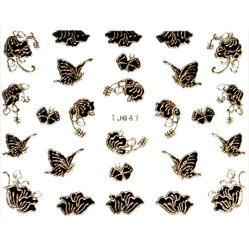 2D Nail Art Sticker