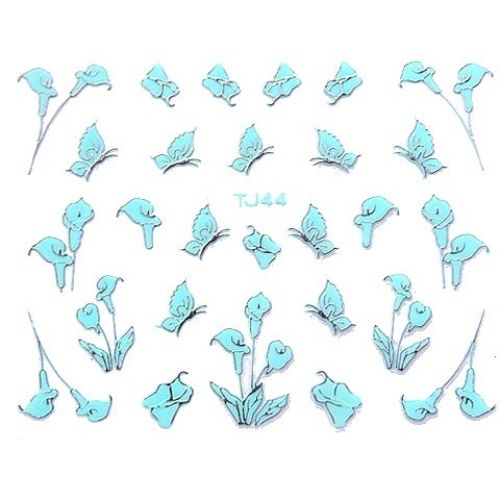 2D Nail Art Sticker