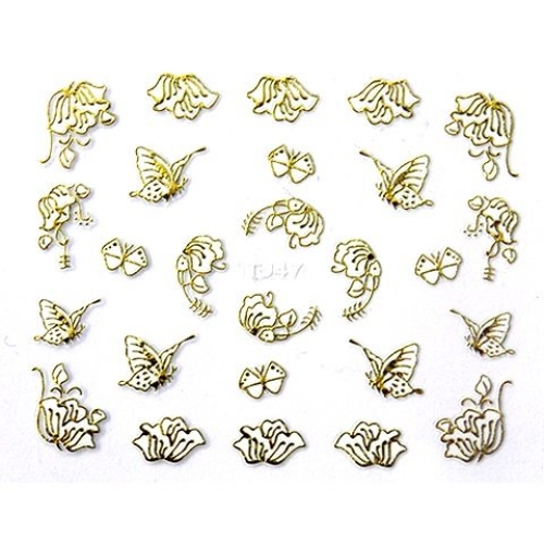 2D Nail Art Sticker