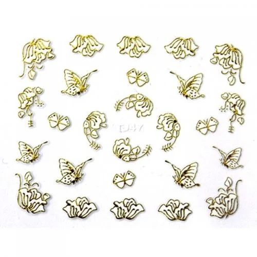 2D Nail Art Sticker